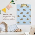 thumbnail image 6 of FMSHPON Chihuahua Bone Clipboard Hardboard Wood Nursing Clip Board and Pull for Standard A4 Letter 13x9 inches, 6 of 6