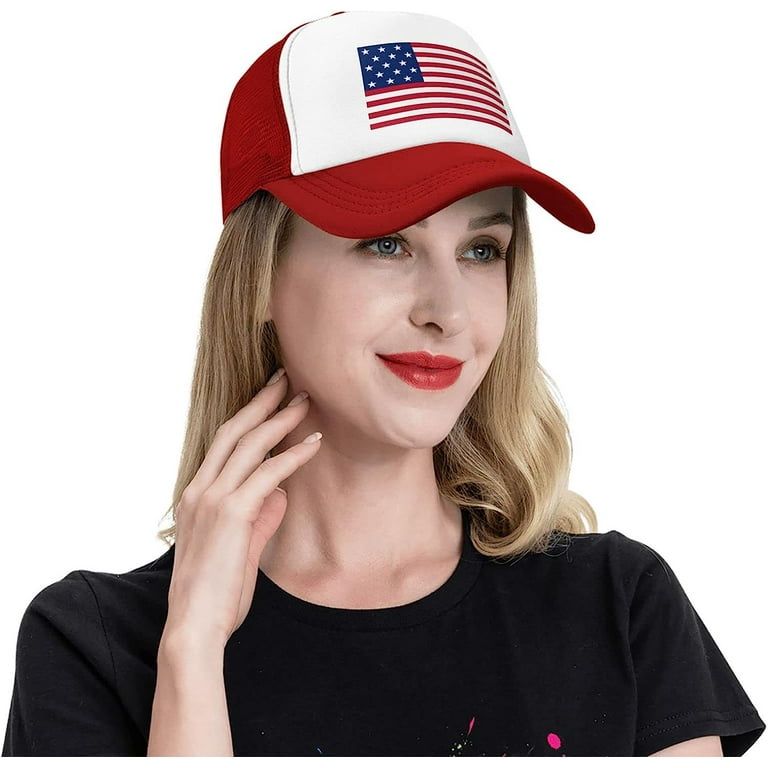 Women's American Flag Hat Women's USA Hat American 