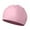 Pink, variant on koolsoo Silicone Ear Protection Pool Swim Cap for Long and Short Hair Unisex Driving Black