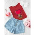 thumbnail image 3 of Shiba Inu Flying W Balloon    T-Shirt Toddler -Image by Shutterstock,  5 Toddler, 3 of 4