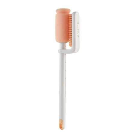 

Water Bottle Cleaning Brush Adjustable Buckle Telescopic Double-headed Sponge Brush Detachable Sponge Brush Suitable for Water Cups Coffee Cups Feeding