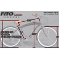 thumbnail image 5 of Fito Modena II Aluminum Alloy 7-speed beach cruiser bike for men (Midnight Blue), 5 of 6
