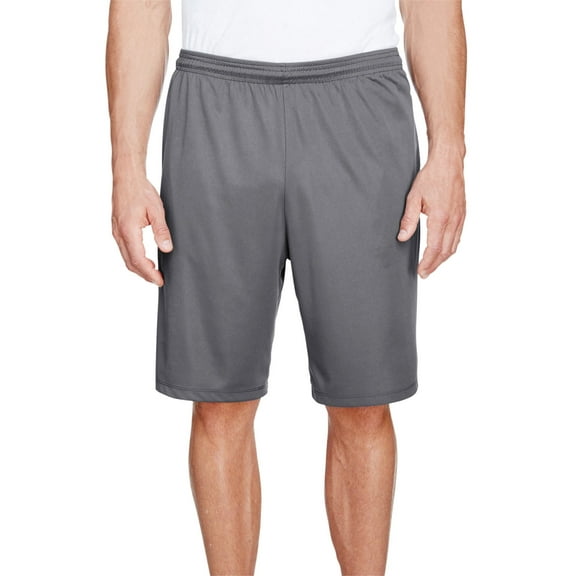 A4 Men's Moisture Management Side Pocketed Short