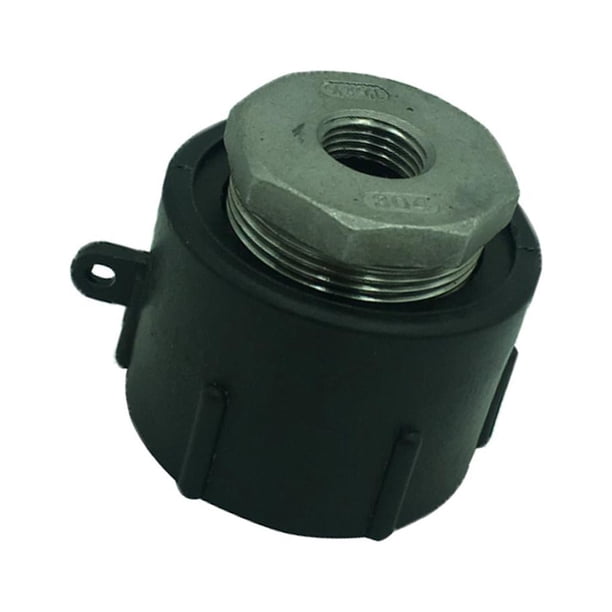Tapa de tanque IBC de 60 mm, repuesto para tanque, accesorios para almacenamiento de agua líquida Tornillo interior de 4 centavos