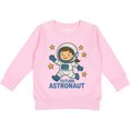 thumbnail image 2 of Inktastic Future Astronaut Kids Space Theme Toddler Sweatshirt, 2 of 4