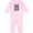 AD-Pink, variant on Siberian Husky Sketch Portrait with Sunglasses Baby Romper Coveralls