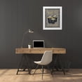 thumbnail image 3 of Harbick, N. 12x14 White Modern Wood Framed Museum Art Print Titled - Sort - Gray, 3 of 4