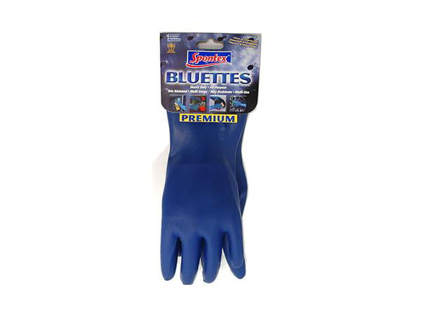 Small Blue Spontex 17005 Bluettes Premium Household Neoprene Glove 
