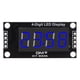 thumbnail image 4 of Módulo de reloj de tubo de 4 dígitos 7 segmentos TM1637 Tablero LED multicolores para Arduino FLhrweasw  Nuevo, 4 of 9
