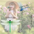 thumbnail image 6 of 12 Pcs Dragonfly Hat Clip, Clip on Dragonfly for Hat, Dragonfly Garden Decor Clip-On, Dragonfly Clip Bug Repellent for Outdoors, Dragonfly Decor Gardening, 6 of 8