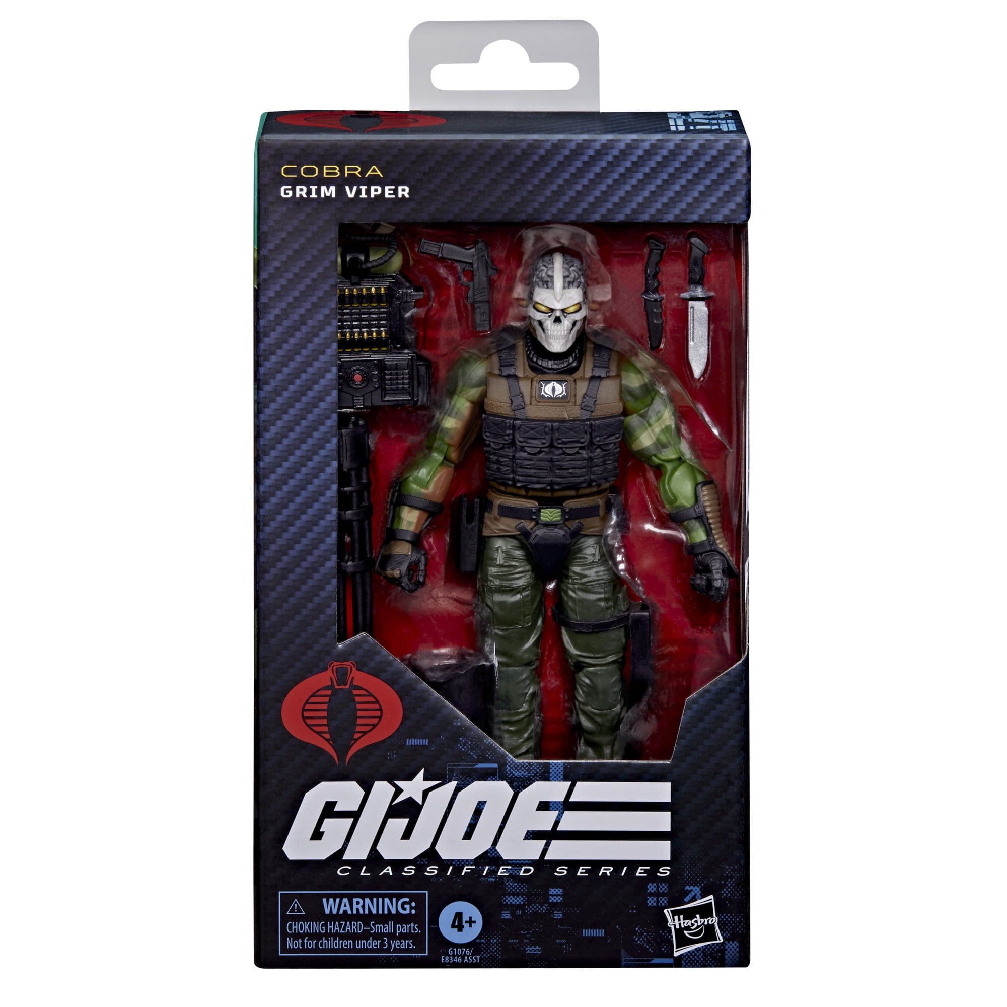 G.I. Joe Classified Series #176, Grim Viper, 6 Inch Action Figure
