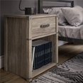 thumbnail image 2 of Little Seeds Nova 1 Drawer Storage Nightstand – Grey Oak, 2 of 8