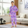 thumbnail image 3 of joogoo Sparkling Mermaid Scales Unisex Adults Onesies Pajamas Jumpsuits L, 3 of 7