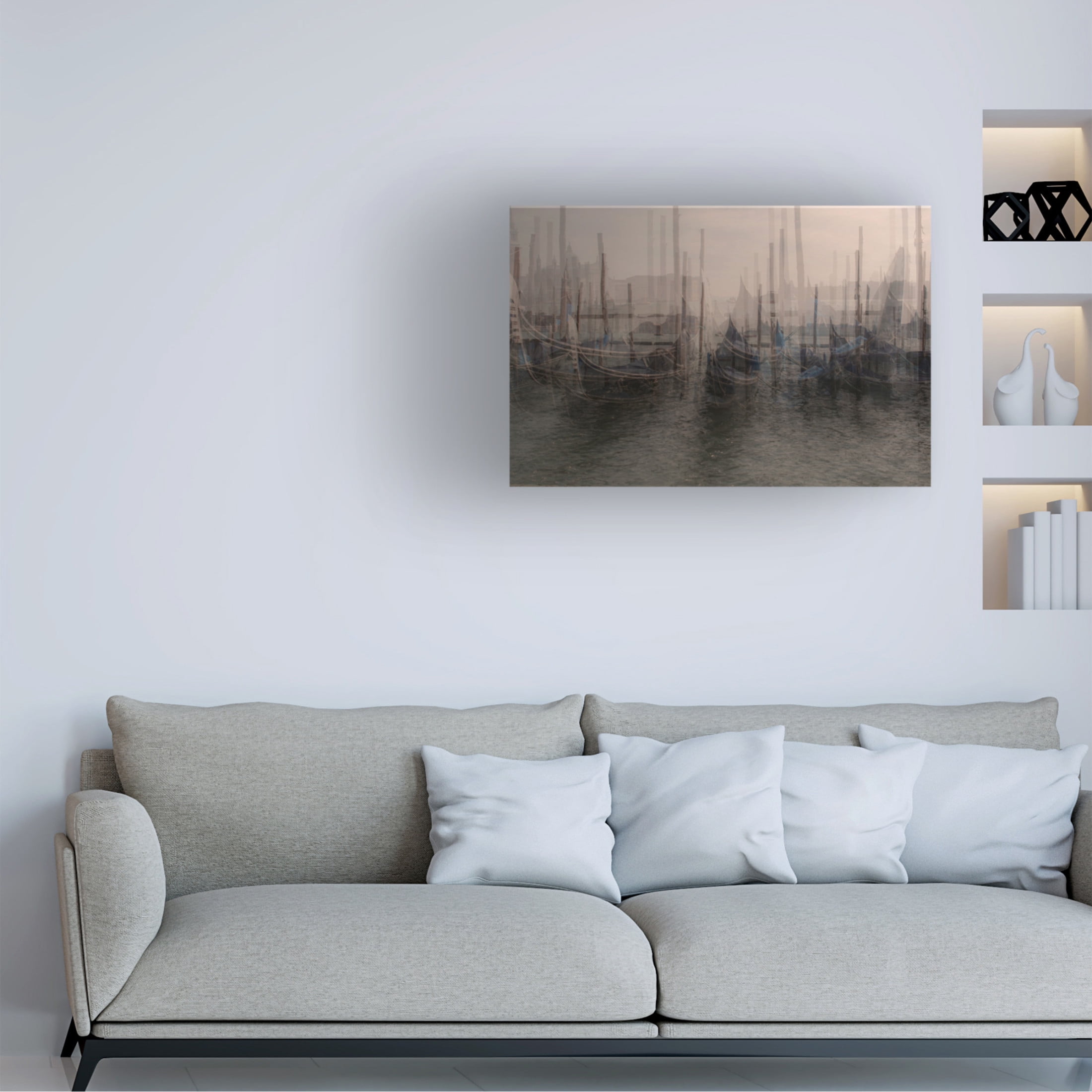 Trademark Fine Art Donatella Basso Illusion Magic Venice Canvas Wall Art