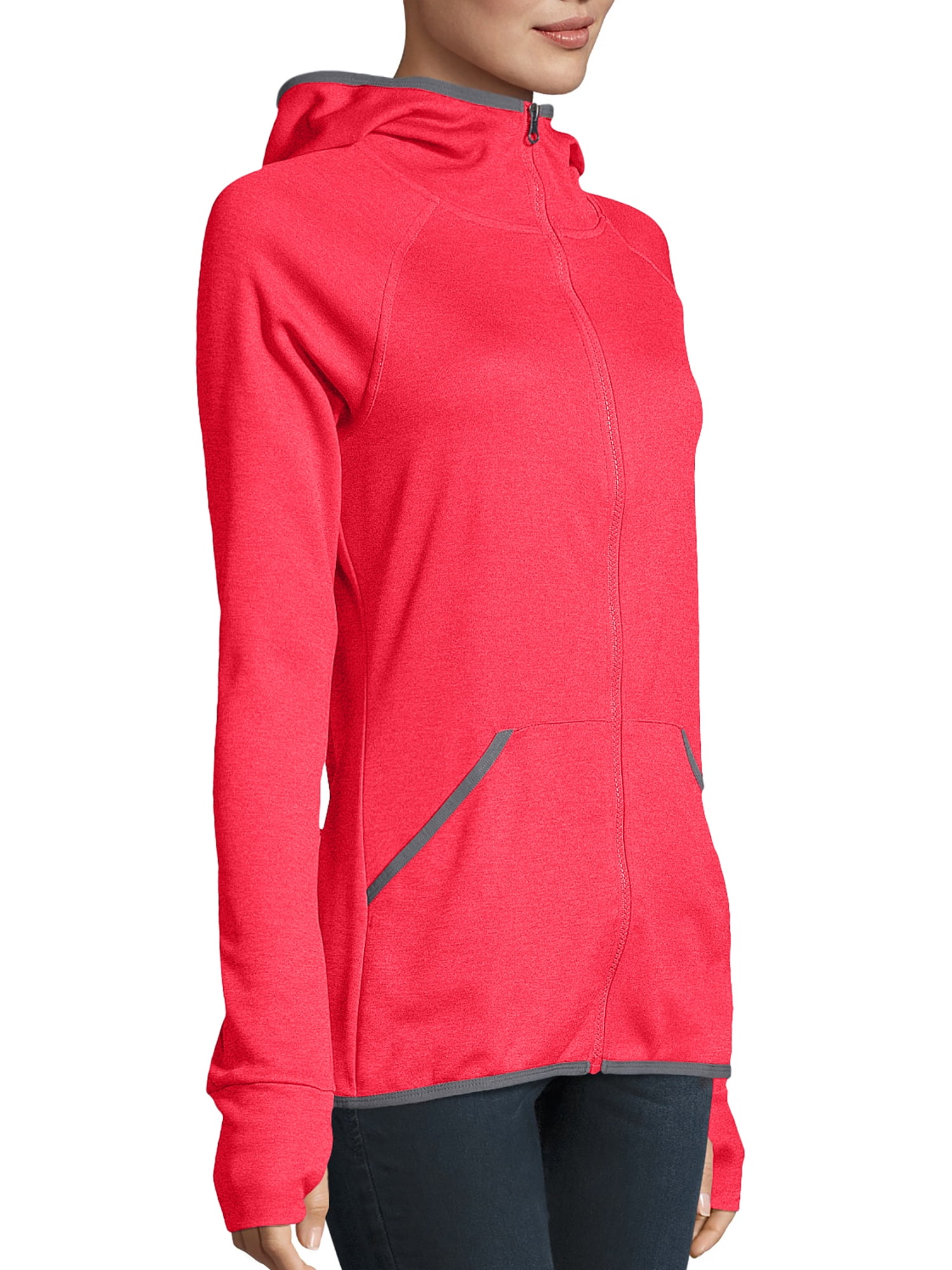 Hanes Sport Women's Performance Fleece Full Zip Hoodie —
