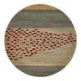 thumbnail image 3 of Unique Loom Fars Collection Area Rug - Jordan (3' 3" Round Blue/Light Blue), 3 of 7