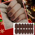 thumbnail image 4 of Women Fashion Nail Stickers Solid Color Nail Stickers Nail Full Stickers Solid Color Stickers, 4 of 5