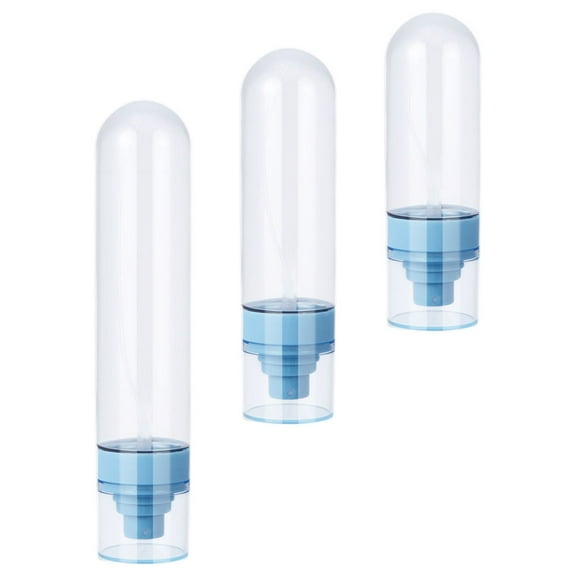 3 Pcs Glass Containers Bottled Travel Bottles for Toiletries Pump Spray Lotion Mini