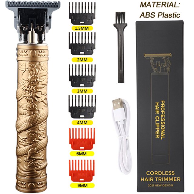 Gran oferta 2023, máquina para cortar cabello, cortadora de cabello, afeitadora recargable, recortadora de barba, máquina para cortar cabello profesional para hombres, barba Tan Jianjun unisex
