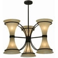 thumbnail image 2 of Meyda Tiffany 129534 Chronos 6 Light 30" Wide Chandelier - Classic Rust, 2 of 7