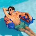 thumbnail image 4 of Big Joe Noodle Sling XL Pool Float, Sweet Shells Berry, Doubled-Sided Mesh, Quick Draining Fabric, No Inflation Needed, 4 of 6