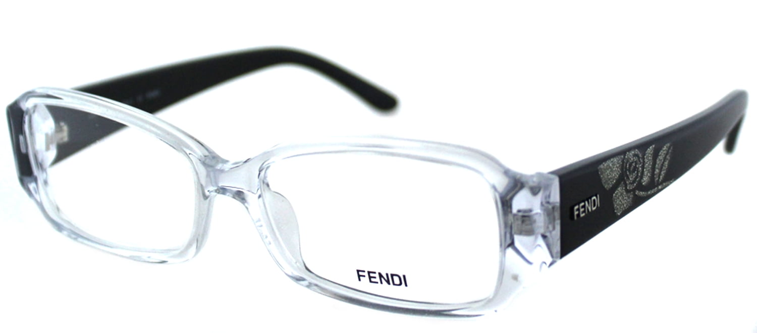 fendi clear frame glasses