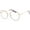 black / gold, variant on Kendall + Kylie KKO145 JOANNA 1 Women's Black Full Rim Eyeglasses