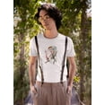 thumbnail image 2 of Ua Ch Pastel Parrots I T-Shirt Men -John Gould Designs, Male Small, 2 of 4
