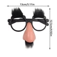 thumbnail image 2 of Gafas de disfraz PPXMEEUDC divertidas para nariz, cejas y bigotes, 6 unidades PPXMEEUDC PPXMEEUDC, 2 of 4