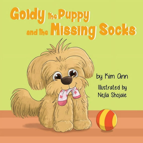 Goldy the Puppy Goldy the Puppy and the Missing Socks, Book 1, (Paperback)