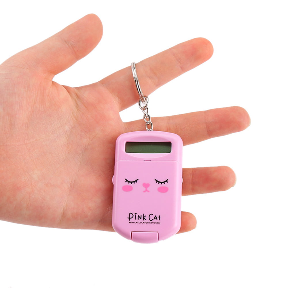 Mini Cute pocket Calculator with keychain