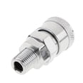thumbnail image 3 of 2Pcs Stainless Line Fittings Connector Coupler 1/4", 3 of 8