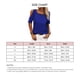 thumbnail image 5 of Camiseta de manga corta de color puro para mujer, blusa de manga corta holgada y transpirable con hombros descubiertos, color liso, azul brillante M, 5 of 6