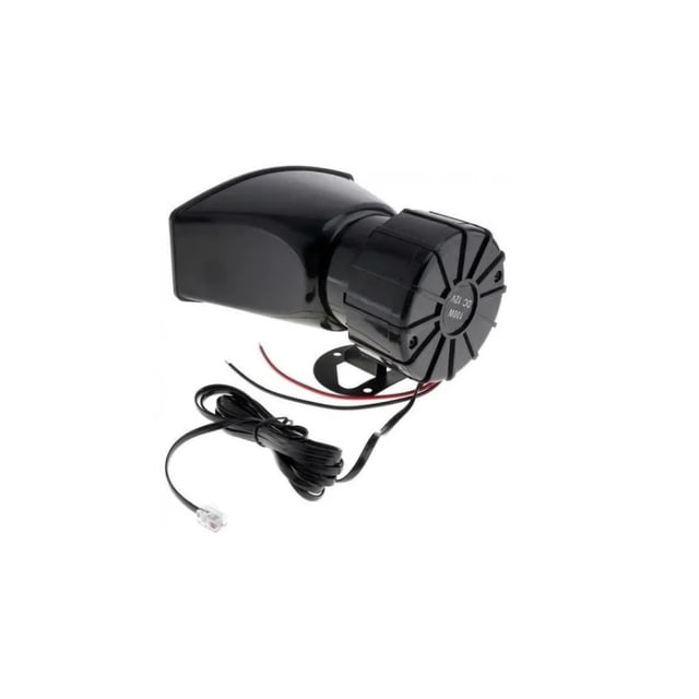 Megáfono Policía Bocina Sirena Carabinero 100W 12V