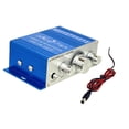 thumbnail image 3 of Mini amplificador de Audio perfecl 12V Aleación de Aluminio Azul con cable, 3 of 7