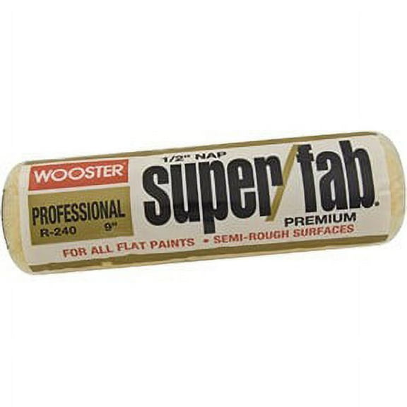 Wooster R240 18" Super/Fab 1/2" Nap Roller Cover