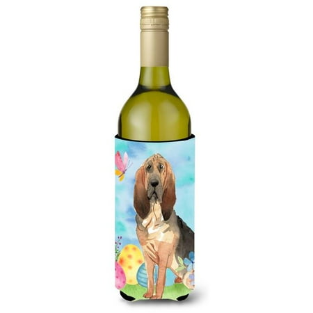 

Easter Eggs Bloodhound Wine Bottle Beverge Insulator Hugger