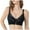 Black, variant on MDUKONU Women’s Bras Wireless Jelly Bras for Women No Underwire with Support Red 80AB
