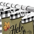 thumbnail image 7 of Shower Curtains for Bathroom-60"x72",Autumn Pumpkin Thanksgiving Harvest Waterproof Bath Curtain Grommet Shower Curtain Set, 7 of 7