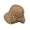 Coffee, variant on Minimalist Solid‑Color Side Bow Basin Hat Soft Woven Texture Wide Brim Ladies Literary‑style Outdoor Sun‑Protection Head‑Accessory