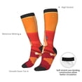 thumbnail image 4 of Masiiu Bluey Print Adult Crew socks, Comfortable Novelty Colorful Patterned, Breathable, Stylish Colorblock for Men Women, 4 of 6