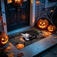 thumbnail image 6 of Nnndbs Halloween Optical Illusion Rug, 3D Visual Trap Floor Mat, Non Scary Carpet for Entryway Living Room Home Halloween Decor, 6 of 7