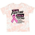 thumbnail image 3 of Inktastic We're Fighting Back Together Breast Cancer Awareness Month Boys or Girls Toddler T-Shirt, 3 of 5