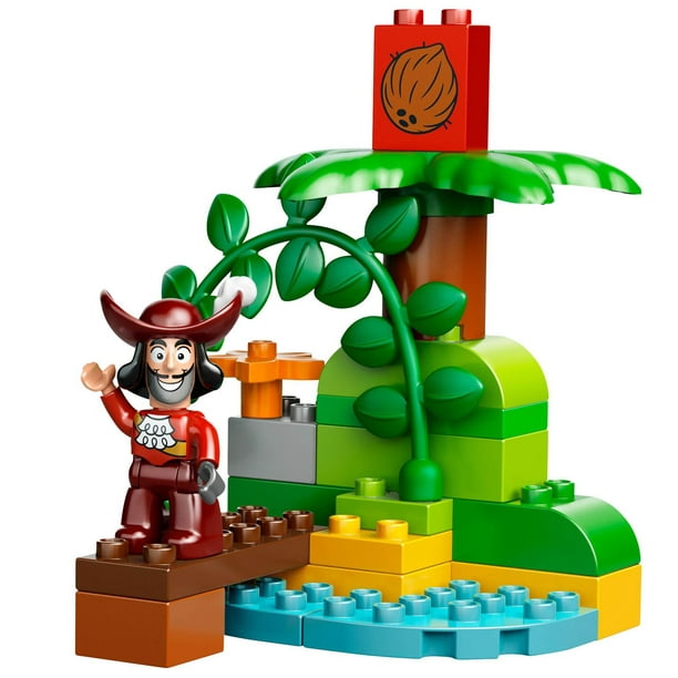 LEGO Duplo Jake's Pirate Ship Bucky with Captain Hook Play Set Ages 2-5