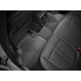 thumbnail image 1 of Weathertech Floor Mat W413 All-Weather; Direct-Fit; Deeply Sculpted Channels; Black; Thermoplastic Elastomer TPE; 2 Piece, 1 of 1