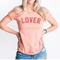 thumbnail image 3 of LOVER Graphic Short sleeve Plus T-Shirt, 3 of 8