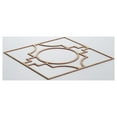 thumbnail image 4 of Ekena Millwork 23 3/8"W x 23 3/8"H x 1/4"T Large Gypsum Decorative Fretwork Wood Wall Panels, Red Oak, 4 of 18
