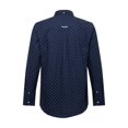 thumbnail image 2 of Maine - Camisa Estampado de Dash de Manga Larga para Hombre (Marino), 2 of 3