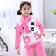 thumbnail image 1 of Conjuntos de pijamas cálidos para niños y niñas, ropa de dormir de franela gruesa de 3 a 14 años, conjunto de ropa interior térmica de lana para bebé, invierno, novedad, 1 of 4