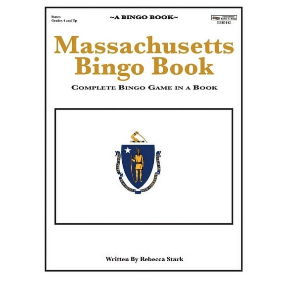 Massachusetts Bingo Book: Complete Bingo Game In A Book (Bingo Books)